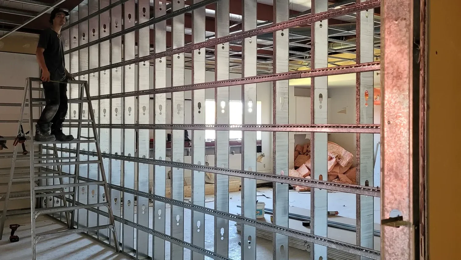 RBSL construction project site in Regina, Saskatchewan